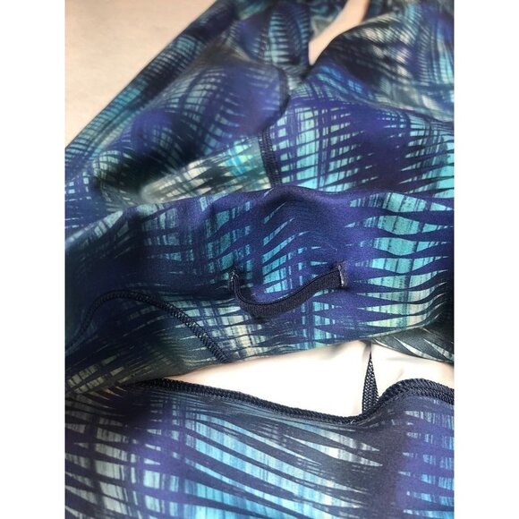 Lululemon Wunder Train High-Rise Tight 25" Foil Shapeshifter Flux Blue Women's 4 - Picture 7 of 8
